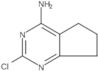 5H-Cyclopentapyrimidin-4-amine, 2-chloro-6,7-dihydro-
