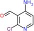 4-amino-2-chloro-pyridine-3-carbaldehyde
