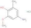 4-amino-6-methoxy-o-cresol hydrochloride