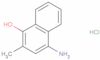 4-hydroxy-3-methyl-1-naphthylammonium chloride