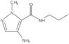 4-Amino-1-methyl-N-propyl-1H-pyrazole-5-carboxamide