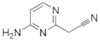 2-Pyrimidineacetonitrile, 4-amino- (9CI)