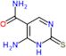 6-amino-2-thioxo-1,2-dihydropyrimidine-5-carboxamide