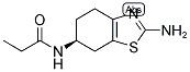 N-[(6S)-2-Amino-4,5,6,7-tetrahydro-6-benzothiazolyl]propanamide