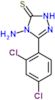 4-amino-5-(2,4-dichlorophenyl)-2,4-dihydro-3H-1,2,4-triazole-3-thione