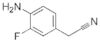 Benzeneacetonitrile, 4-amino-3-fluoro- (9CI)