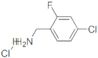 Cloridrato di benzenmetanammina, 4-cloro-2-fluoro- (1:1)