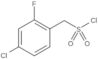 4-Chloro-2-fluorobenzenemethanesulfonyl chloride