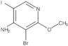 3-Bromo-5-iodo-2-methoxy-4-pyridinamine