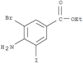 Benzoic acid,4-amino-3-bromo-5-iodo-, ethyl ester