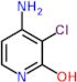 4-amino-3-chloropyridin-2(1H)-one