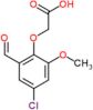 (4-chloro-2-formyl-6-methoxyphenoxy)acetic acid