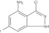 3-Chloro-6-iodo-1H-indazol-4-amine