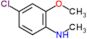 4-chloro-2-methoxy-N-methyl-aniline