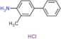 2-methyl-4-phenyl-aniline hydrochloride