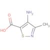 4-Amino-3-methyl-5-isothiazolecarboxylic acid