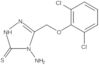 4-Amino-5-[(2,6-dichlorophenoxy)methyl]-2,4-dihydro-3H-1,2,4-triazole-3-thione