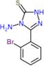 4-amino-5-(2-bromophenyl)-2,4-dihydro-3H-1,2,4-triazole-3-thione