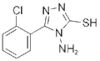 4-AMINO-3-MERCAPTO-5-(2-CHLOROPHENYL)-[1,2,4-]TRIAZOLE