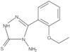 4-Amino-5-(2-ethoxyphenyl)-2,4-dihydro-3H-1,2,4-triazole-3-thione