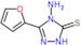 4-amino-5-(furan-2-yl)-2,4-dihydro-3H-1,2,4-triazole-3-thione