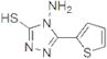 4-Amino-2,4-dihydro-5-(2-thienyl)-3H-1,2,4-triazole-3-thione