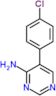 5-(4-chlorophenyl)pyrimidin-4-amine