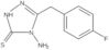 4-Amino-5-[(4-fluorophenyl)methyl]-2,4-dihydro-3H-1,2,4-triazole-3-thione