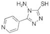 4-amino-5-(4-pyridyl)-4H-1,2,4-triazole-3-thiol,