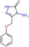 4-Amino-2,4-dihydro-5-(phenoxymethyl)-3H-1,2,4-triazole-3-thione