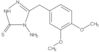 4-Amino-5-[(3,4-dimethoxyphenyl)methyl]-2,4-dihydro-3H-1,2,4-triazole-3-thione