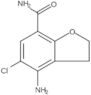 4-Amino-5-chloro-2,3-dihydro-7-benzofurancarboxamide