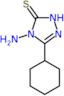 4-Amino-5-cyclohexyl-2,4-dihydro-3H-1,2,4-triazole-3-thione