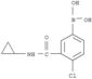 Boronic acid,B-[4-chloro-3-[(cyclopropylamino)carbonyl]phenyl]-