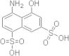 4-amino-5-hydroxynaphthalene-1,7-disulfonic acid