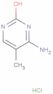 2(1H)-Pyrimidinone, 6-amino-5-methyl-, hydrochloride (1:1)