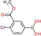 [4-chloro-3-(methoxycarbonyl)phenyl]boronic acid