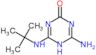 4-amino-6-(tert-butylamino)-1,3,5-triazin-2(5H)-one