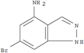 1H-Indazol-4-amine, 6-bromo-