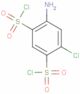 4-Amino-6-chloro-1,3-benzenedisulfonyl dichloride