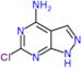 6-chloro-1H-pyrazolo[3,4-d]pyrimidin-4-amine