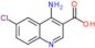 4-amino-6-chloro-quinoline-3-carboxylic acid