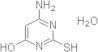 4-Amino-6-hydroxy-2-mercaptopyrimidine monohydrate