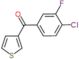 (4-chloro-3-fluoro-phenyl)-(3-thienyl)methanone