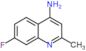 7-fluoro-2-methyl-quinolin-4-amine