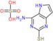 7H-pyrrolo[2,3-d]pyrimidin-4-amine sulfate