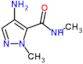 4-amino-N,1-dimethyl-1H-pyrazole-5-carboxamide