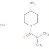 1-Piperidinecarboxamide, 4-amino-N,N-dimethyl-, hydrochloride (1:1)