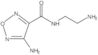 4-Amino-N-(2-aminoethyl)-1,2,5-oxadiazole-3-carboxamide