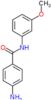 4-amino-N-(3-methoxyphenyl)benzamide